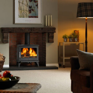 Enamelled Wood Burning Stoves