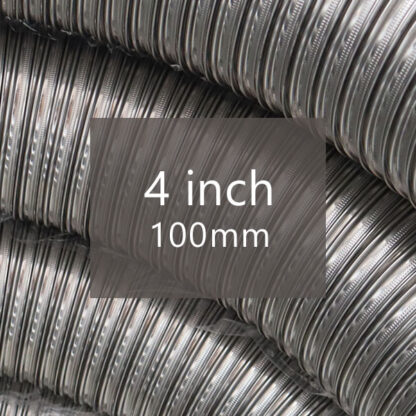 4" (100mm) Flexible Flue Liner