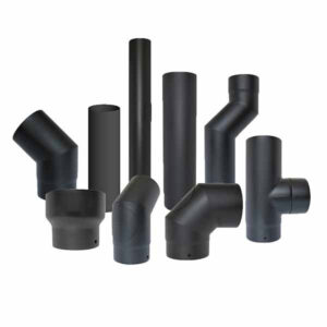 4" (100mm) Matt Black