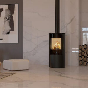ACR Osprey eVe - 5kw Defra Wood Burning Stove With Log Store Base