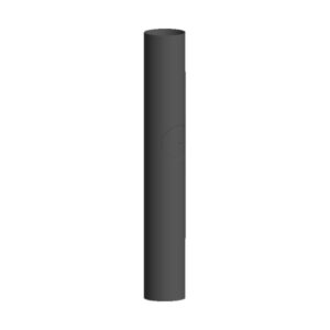 1000mm Starter Pipe With Door 6" (150mm) - Matt Black