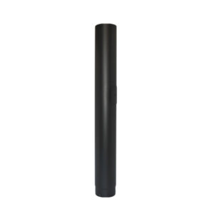 1000mm Pipe With Door 5" (125mm) - Matt Black