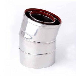 Stovax Balanced Flue - 15° Bend