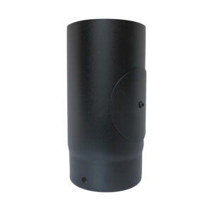 250mm Pipe With Door 5" (125mm) - Matt Black