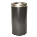 Twin Wall 300mm Pipe Inc Locking Band Sflue Black - 5" (125mm)