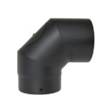 90° Elbow With Door 5" (125mm) - Matt Black