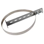 Adjustable Wall Bracket - Galvanised - 4" (100mm)