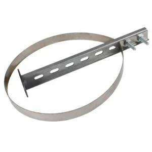 Adjustable Wall Bracket - Galvanised - 4" (100mm)