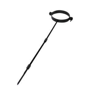 Adjustable Wall Bracket 5" (125mm) - Gloss Black