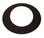 Wall Cover Ring  45°  - 6" (150mm) - Sflue Black