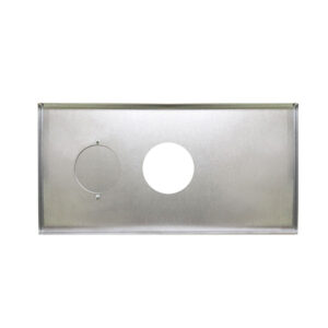 Chimney Register Plate 1000mm x 400mm With Inspection Hatch
