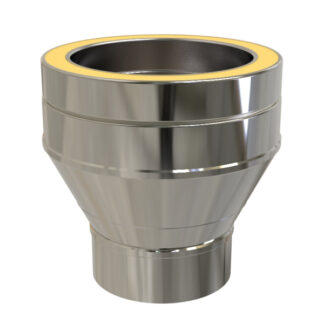 KW Pro Increasing Adapter From Single Wall 4"-5"