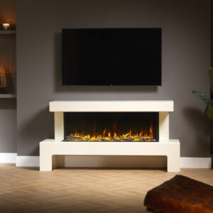 ACR Brindley Floor Standing Fireplace Suite With PR-1200e Insert Fire