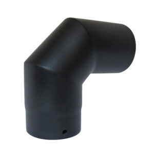 90° Elbow 4" (100mm) - Matt Black