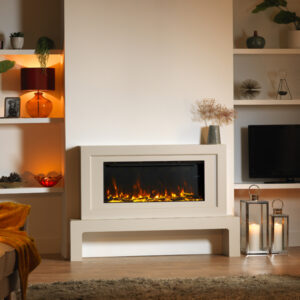 ACR Edgbaston Floor Standing Fireplace Suite With PR-900e Insert Fire