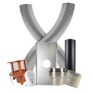 Helix Premium 5" Chimney Flue Liner - Full Kit