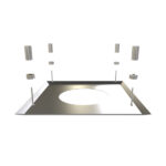 KW Pro Fire Stop Cover Plate Black - KW Pro