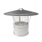 KW Pro Rain Cap with Birdguard - 7" (175mm)