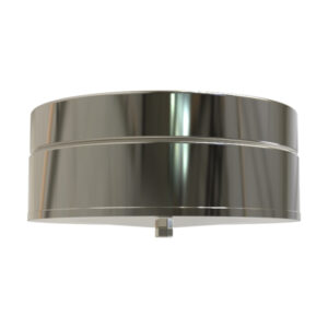 KW Pro Tee Cap With Drain - 8" (200mm)