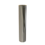 KW Pro 1000mm Twin Wall Flue Pipe - 7" (175mm)