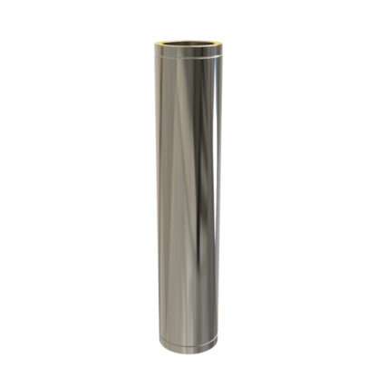 KW Pro 1000mm Twin Wall Flue Pipe -  5" (125mm)