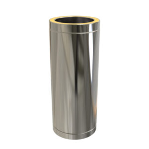 KW Pro 500mm Twin Wall Flue Pipe - 8" (200mm