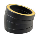 KW Pro 15° Bend - 8" (200mm) - Black