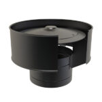 KW Pro Anti-Wind Cowl - 7" (175mm) - Black