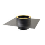 KW Pro Push Fit Chest Mounting Plate - 5" (125mm) - Black