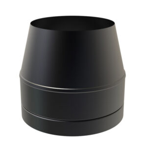 KW Pro Cone Top Cowl - 3" (80mm) -  Black