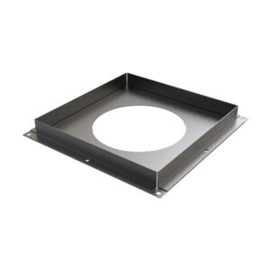 KW Pro Fire Stop Plate - 3" (80mm) -  Black