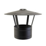 KW Pro Rain Cap - 4" (100mm) -  Black