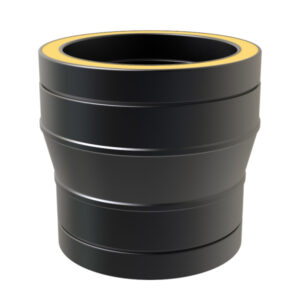 KW Pro Increasing Adapter From Twin To Twin 5"-6" - Black