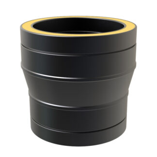 KW Pro Increasing Adapter From Twin To Twin 5"-6" - Black