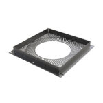 KW Pro Ventilated Fire Stop Plate - 7" (175mm) - Black
