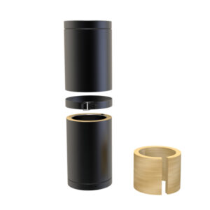 KW Pro 250mm-350mm Adjustable Length - 8" (200mm) - Black