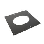 KW Pro 30-45° Finishing Plate - 3" (80mm) -  Black