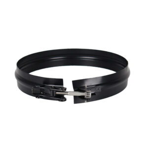 Spare/Replacement Locking Band For Twin Wall Flue Pipe - 6" (150mm) - Black