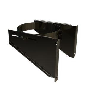 KW Pro Retro Fit Base Support - 6" (150mm) - Black
