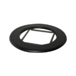 Rosette Collar 5" (125mm) - Gloss Black