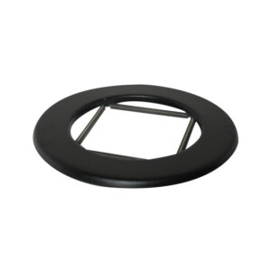 Rosette Collar 5" (125mm) - Gloss Black