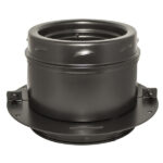Rotational Support Length  - 6" (150mm) - Sflue Black
