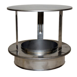 Rain Cap For Twin Wall Flue Pipe - 8" (200mm)