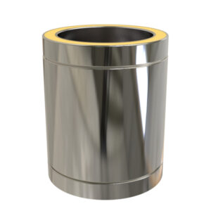 KW Pro 250mm Twin Wall Flue Pipe  - 4" (100mm)