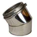 Elbow 30° Inc Locking Band Sflue - 6" (150mm)