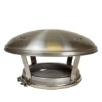 Rain Cap Inc Locking Band Sflue - 5" (125mm)