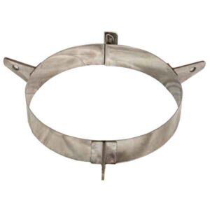 Guy Wire Bracket For Twin Wall Flue Pipe - 5" (125mm)