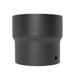 European Stove Adapter 5" (125mm) - Matt Black