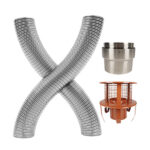 Helix Premium 5" Chimney Flue Liner - Small Kit - 10m