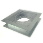 Double Ventilated Fire Stop Plate Sflue - 5" (125mm)
